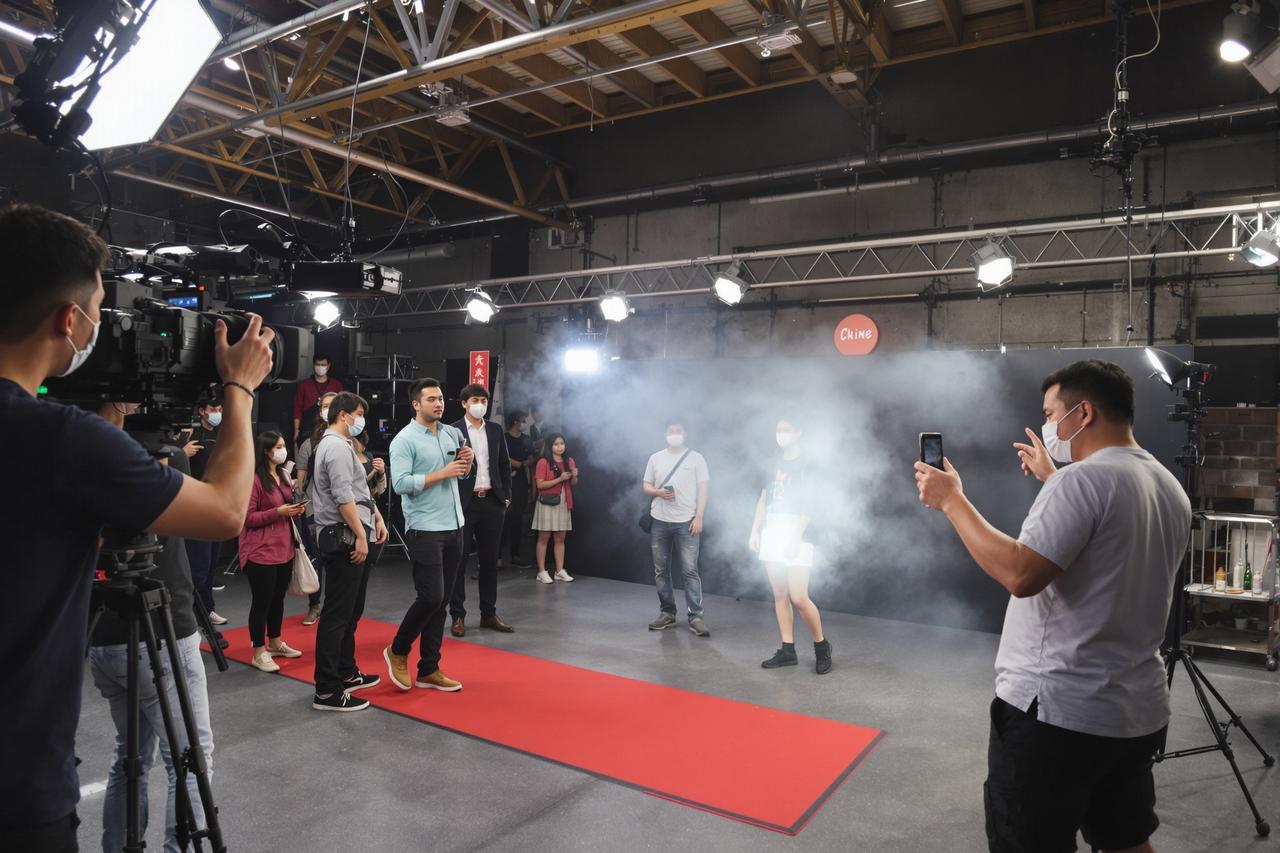 91短视频开放日:走进拍摄现场